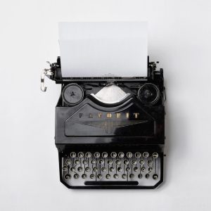 Black Fayorit typewriter